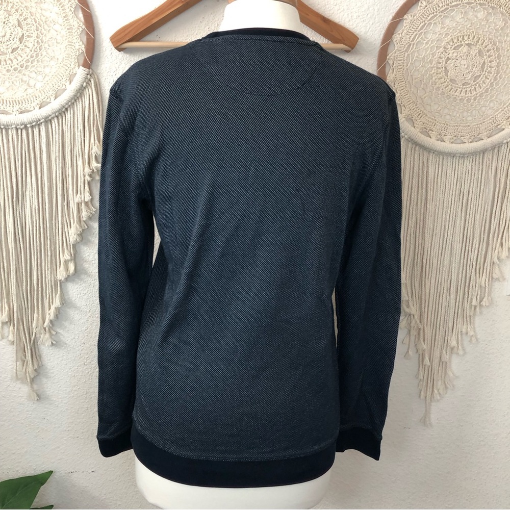 Ted baker navy blue men’s size medium pullover sweater - Picture 4 of 7